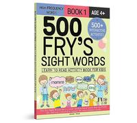 500 Fry’s Sight Words: Learn to Read Activity Book for Kids-Book-1