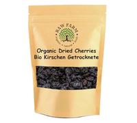 500 g Organic Dried Pitted Sweet Cherries - 100% Natural & Additive-Free | No Added Sugar or Sweeteners | Soft, Juicy & Flavourful by Raw Farm (500 g)