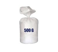 500 Gram 100% Virgin Hollow Fibre Quality Grade/Hollowfibre Stuffing Filling for Cushions Pillows Pets Beds Anti-allergic High Grade Hollow Fibre Filling Only