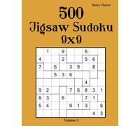500 Jigsaw Sudoku 9x9: Volume 1
