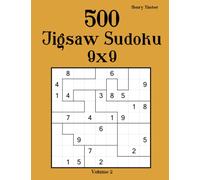 500 Jigsaw Sudoku 9x9: Volume 2