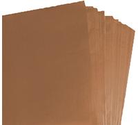 500 Large Sheets Of Acid Free Brown Tissue Wrapping Paper - Size 500mm x 750mm 20" x 30" 18gsm - Gift Parcel Packing Packaging Art Craft Wrap