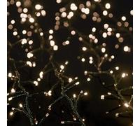 500 LED (12.5m) Premier TreeBrights Cluster Christmas Tree Lights in Warm White