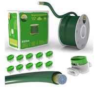 500 m Boundary Cable + 10 Cable Connectors for Robotic Lawnmower, Accessory Set, Boundary Wire for Search Cable, Compatible with Gardena/Bosch/Husqvarna/Worx/Honda/Robomow/iMow