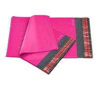 500 Mixed Hot Pink Mailing Poly Postal Self Seal Bags 2 Sizes 250 from Each iSOUL Small to Large Mailing Bags Postage Packaging Assorted Mailers