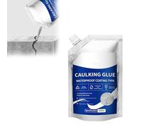 500 ml Caulking Glue for Concrete,Magic Crack Filler for Concrete,Slab Concrete Crack Waterproof Repair Sealant,Concrete Sealant Waterproof Repair,Quick-Drying Concrete Glue for Outdoor Concrete (A)
