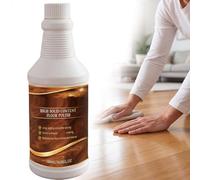 500 ML Hardwood Floor Polish and Restorer to Renew Shine and Luster - 16.91 Fl Oz High Solid Formula for Wood, Laminate, Vinyl, Tile - Protective Finish for High Traffic Home Floor Care