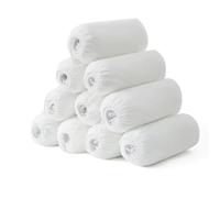 500 Pack 250 Pairs Shoe Covers Disposable Non-Slip,The Size Fit Most, suit for Indoors Outdoors Durable Protector Fits Virtually Shoes for Housekeeping Construction(White)