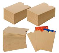 500 Pack Gift Card Envelopes 2.4 X 3.5 Inches Paper Credit Card Sleeve Gift Card Holderr for Protect Business Party Office (Brown)
