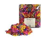 500 Pack Multi-Color Rubber Bands for Hair - Durable, No-Damage Elastic Hair Ties for Babies, Toddlers, Kids & Adults | Non-Slip, Multi-Use Hair Accessories for Braids, Ponytails & Crafts by Kàllos