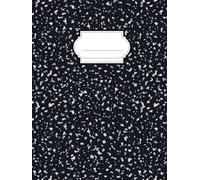 500 Page Journal: Traditional Black Marble Print Hardcover Large College Lined 500-Page Composition Notebook For Business, Office Professionals, Teachers And Students. Hardback.