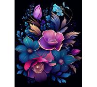 500 Pages of Detailed Flowers to Color: Creative Garden Coloring Book.: Calm your mind while coloring stunning floral arrangements.