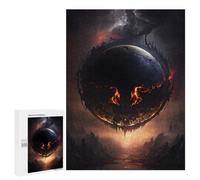 500 PCS Adult Puzzles Apocalyptic Sky Puzzles for Adults Brain Teaser Game But Fun And Humorous Gifts for Friends And Family 500 PCS