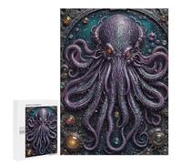 500 PCS Adult Puzzles God Legend Cthulhu Jigsaw for Teenagerss Enhance Memory Difficult And Challenge for Is Ideal As A Gift 500 PCS