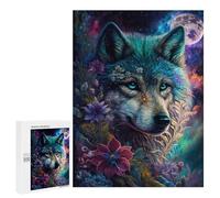 500 PCS Adult Puzzles Magical Wolf Fantasy Artwork Jigsaw for Teenagerss Enhance Memory Difficult And Challenge for Is Ideal As A Gift 500 PCS