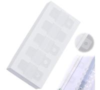 500 PCS Binder Hole Reinforcement Rings, Clear Self-Adhesive Hole Punch Reinforcements Labels for Loose Leaf Paper, Binder Refill Sheet Converter Stickers for DIY Planner Scrapbooking Album Refills