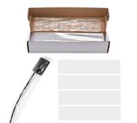 500 Pcs/Box Disposable Digital X-Ray Sensor Cover - Dental Imaging & Sensor Guide Protective Sleeves, 8"L x 1.8"W
