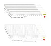 500 PCS Disposable Tape Measures Wound Measurement Tools Wound Ruler - Wound Measurement Tools for Nurses Body Wound Care 6 Inch