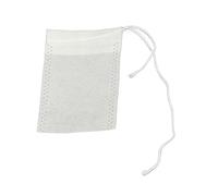 500 PCS Disposable Tea Bags for Loose Leaf Tea, Non Woven Fabric Tea Filters Bags with Drawstring, Unbleached Empty Tea Infuser Bag for Coffee, Spice, Herbs