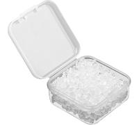 500 PCS Earring Backs, 4x4mm Earring Backs, Rubber with Storage Box for Studs, Hoops & Piercings