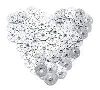 500 Pcs Galvanized Steel Washer, 35mm Diameter Fixing Washers, Easy Fix Fixed Backer Nail Gaskets Gypsum Boards for Insulation Thermoboard Backer Boards