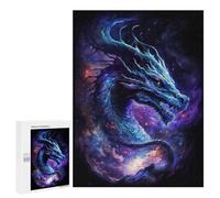 500 PCS Jigsaw Cosmic Dragon Art Print-11 Jigsaws for Adults Puzzle Stress Reliever Parent-child Interaction Unique Birthday And Xmas Gifts 500 PCS