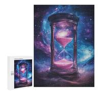 500 PCS Jigsaw Cosmic Hourglass Timer Jigsaws for Adults Puzzle But Fun And Humorous Challenging To Complete Unique Birthday And Xmas Gifts 500 PCS