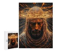 500 PCS Jigsaw Electric Energy Portrait Jigsaws for Adults Puzzle Stress Reliever Parent-child Interaction Unique Birthday And Xmas Gifts 500 PCS