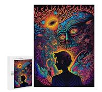 500 PCS Jigsaw Mind Journey Jigsaw Puzzles for Adults Family Activities Help The Brain Exercise Deal As Gifts for The Whole Family 500 PCS