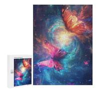 500 PCS Jigsaw Puzzle Butterfly Dreams Wallpaper Jigsaw for Teenagers Hand Speed Race Wishlist with Santa Claus Toys Educational Games 500 PCS