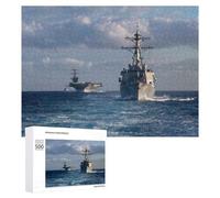 500 PCS Jigsaw Puzzle for Adults Carrier Strike Group Puzzles for Adults Brain Teaser Game Improve Memory Birthday And Unique Gifts 500 PCS