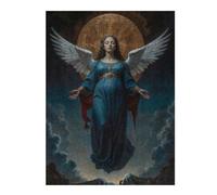 500 PCS Jigsaw Puzzle for Adults Divine Mary Adult Jigsaw Puzzle Toy Wall Decor Staycation Kill Time Parent-child Interaction 500 PCS