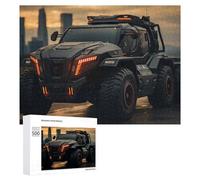 500 PCS Jigsaw Puzzle for Adults Future-Style Off-Road Vehicle -1 Puzzle for Adults Fun Games Staycation Kill Time Birthday And Unique Gifts 500 PCS