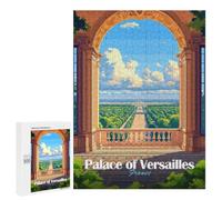 500 PCS Jigsaw Puzzle for Adults, Palace of Versailles View Artwork, A Relaxing Challenge for Adult Puzzle Enthusiasts, for Family Fun