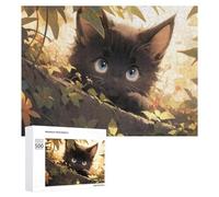 500 PCS Jigsaw Puzzle for Adults Whiskered Wonder in The Wild Puzzle for Adults Fun Games Staycation Kill Time Birthday And Unique Gifts 500 PCS