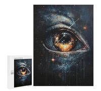 500 PCS Jigsaw Puzzle for Teenagers Cosmic Eye Painting Artwork-1 Jigsaws for Adults Puzzle Difficult Challenge Fun Activities at Home Great Gift for Gaming 500 PCS