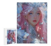 500 PCS Jigsaw Puzzle for Teenagers Fantasy Ice Queen Armor Adult Jigsaw Puzzles Staycation Kill Time Every Piece Is Unique - Great Gift for Gaming 500 PCS
