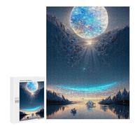 500 PCS Jigsaw Puzzle for Teenagers Magical Celestial Reflections Jigsaw Puzzles for Adults Analysis And Logic Every Piece Is Unique - Brainteaser Family Games 500 PCS