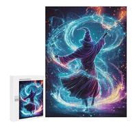 500 PCS Jigsaw Puzzle for Teenagers Magical Wizard Artwork -1 Adult Jigsaw Puzzles Staycation Kill Time Every Piece Is Unique - Great Gift for Gaming 500 PCS