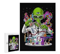500 PCS Jigsaw Puzzle for Teenagerss Alien Lab Experiment-1 Teenagers Puzzles Fun Games Analysis And Logic Christmas Birthday Gifts 500 PCS