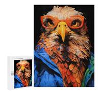 500 PCS Jigsaw Puzzle for Teenagerss Animal Eagle Jigsaw for Adults Fun Games But Fun And Humorous Unique Birthday And Xmas Gifts 500 PCS