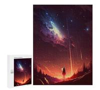 500 PCS Jigsaw Puzzle for Teenagerss Anime Sunset Landscape Jigsaw for Adults Fun Games But Fun And Humorous Unique Birthday And Xmas Gifts 500 PCS