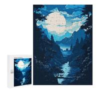 500 PCS Jigsaw Puzzle for Teenagerss Beautiful Night View Jigsaw for Adults Fun Games But Fun And Humorous Unique Birthday And Xmas Gifts 500 PCS