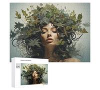 500 PCS Jigsaw Puzzle for Teenagerss Nature's Crown Aesthetic Artwork Jigsaws for Adults Fun Games Birthday Present Unique Birthday And Xmas Gifts 500 PCS