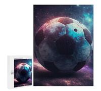 500 PCS Jigsaw Puzzle for Teenagerss Space Soccer Ball Jigsaw for Adults Fun Games But Fun And Humorous Unique Birthday And Xmas Gifts 500 PCS