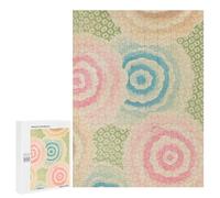 500 PCS Jigsaw Puzzles- Abstract Floral Botanical Japanese Jigsaw for Adults Relaxing Games Staycation Kill Time Deal As Gifts for The Whole Family 500 PCS