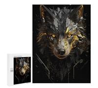 500 PCS Jigsaw Puzzles Animal Wolves Wolf Head Jigsaw Puzzles for Teenagerss But Fun And Humorous Every Piece Is Unique - Learning Educational Toys 500 PCS