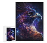 500 PCS Jigsaw Puzzles- Cosmic Eagle Art Print Jigsaw for Adults Relaxing Games Staycation Kill Time Deal As Gifts for The Whole Family 500 PCS