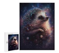 500 PCS Jigsaw Puzzles Cosmic Hedgehog Art Print-12 Jigsaw for Teenagerss Precision Cutting Fun Activities at Home Challenging Game And Family Play 500 PCS