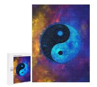 500 PCS Jigsaw Puzzles Cosmic Yin Yang Art Print-1 Jigsaw Puzzles for Teenagers Stress Reliever Train Your Brain And Hands Learning Educational Toys 500 PCS